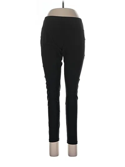 Pre-owned Reebok Active Pants In Black