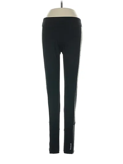 Pre-owned Reebok Active Pants In Black