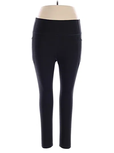 Pre-owned Reebok Active Pants In Black