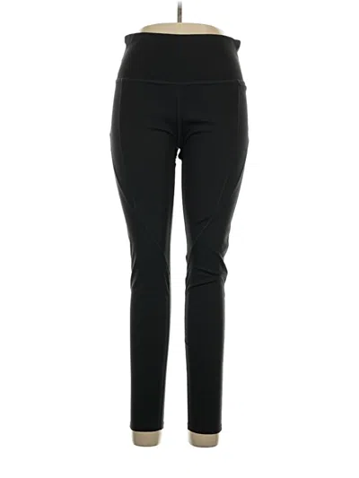 Pre-owned Reebok Active Pants In Black