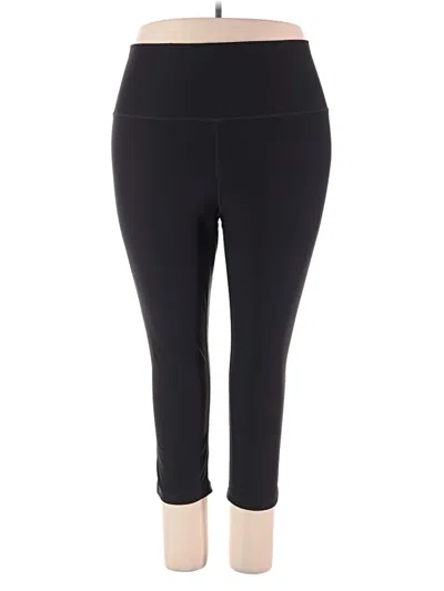 Pre-owned Reebok Active Pants In Black