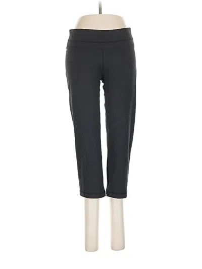 Pre-owned Reebok Active Pants In Black