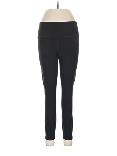 Pre-owned Reebok Active Pants In Black