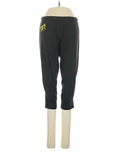 Pre-owned Reebok Active Pants In Black