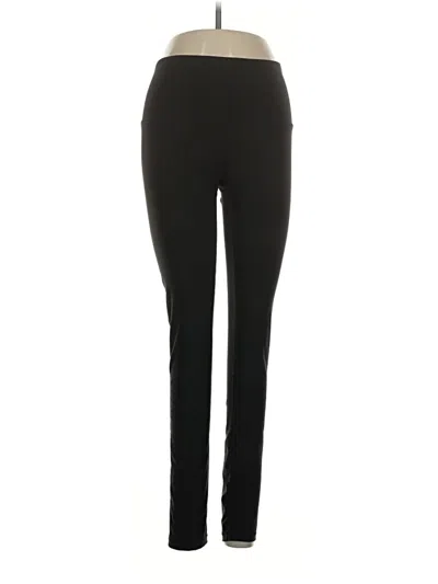 Pre-owned Reebok Active Pants In Black