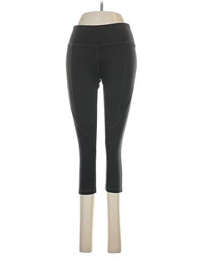 Pre-owned Reebok Active Pants In Black