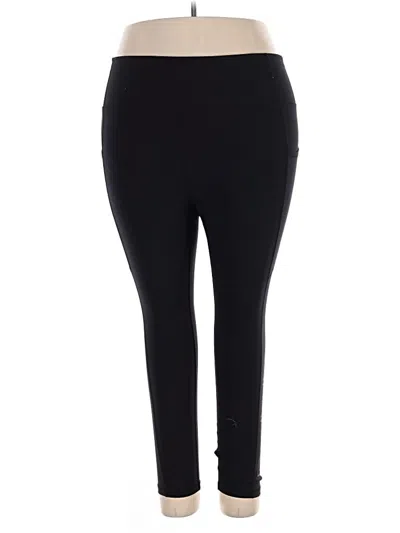 Pre-owned Reebok Active Pants In Black