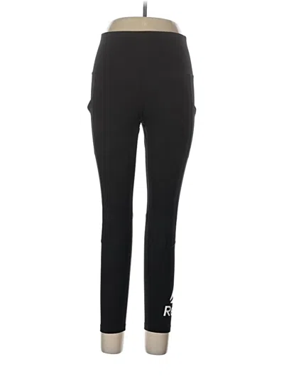 Pre-owned Reebok Active Pants In Black