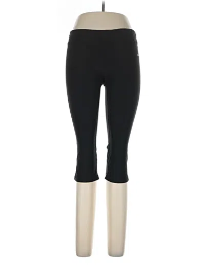 Pre-owned Reebok Active Pants In Black