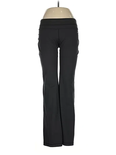 Pre-owned Reebok Active Pants In Black
