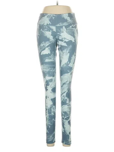 Pre-owned Reebok Active Pants In Blue