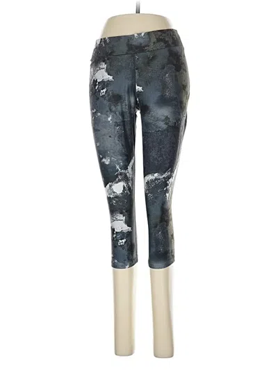 Pre-owned Reebok Active Pants In Blue