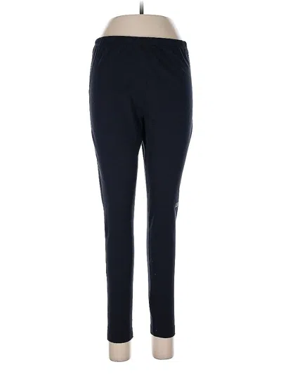 Pre-owned Reebok Active Pants In Blue