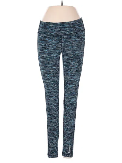 Pre-owned Reebok Active Pants In Blue