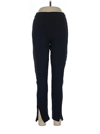 Pre-owned Reebok Active Pants In Blue