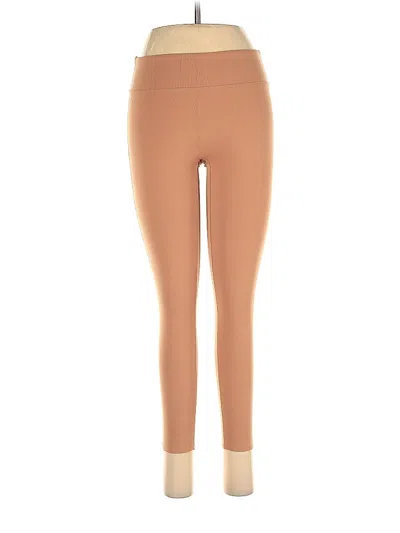 Pre-owned Reebok Active Pants In Brown