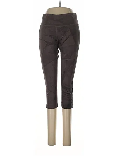 Pre-owned Reebok Active Pants In Brown