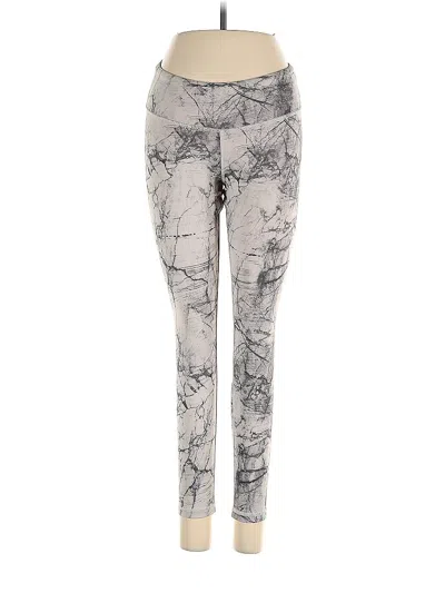 Pre-owned Reebok Active Pants In Gray