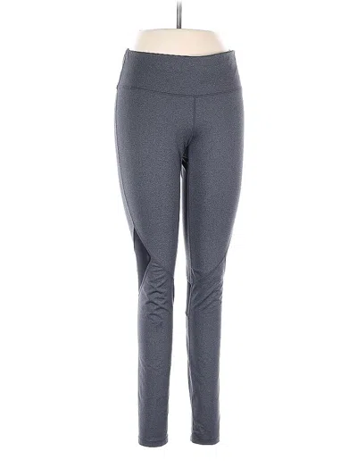 Pre-owned Reebok Active Pants In Gray