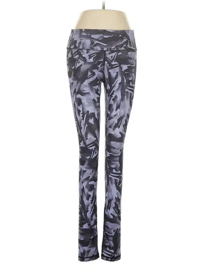 Pre-owned Reebok Active Pants In Gray