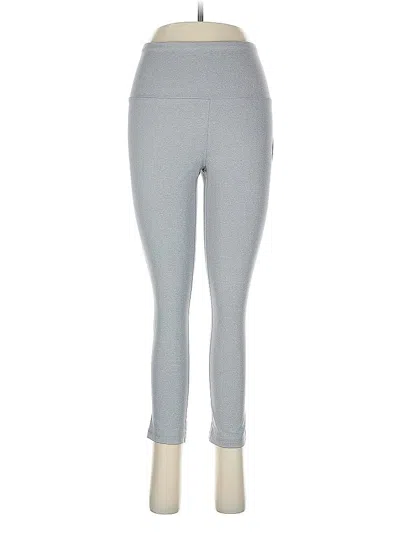 Pre-owned Reebok Active Pants In Gray