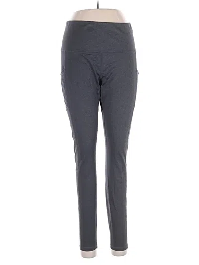 Pre-owned Reebok Active Pants In Gray