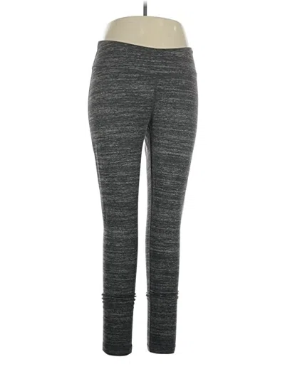 Pre-owned Reebok Active Pants In Gray