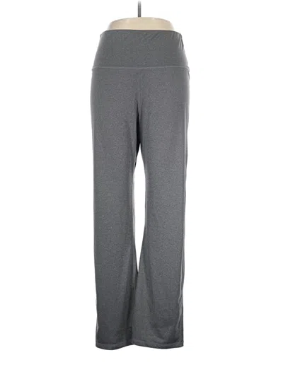 Pre-owned Reebok Active Pants In Gray