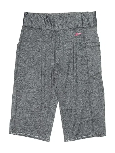 Pre-owned Reebok Kids' Active Pants In Gray