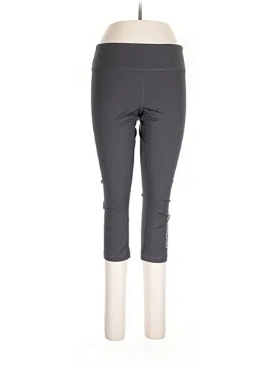 Pre-owned Reebok Active Pants In Gray