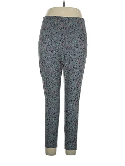 Pre-owned Reebok Active Pants In Gray