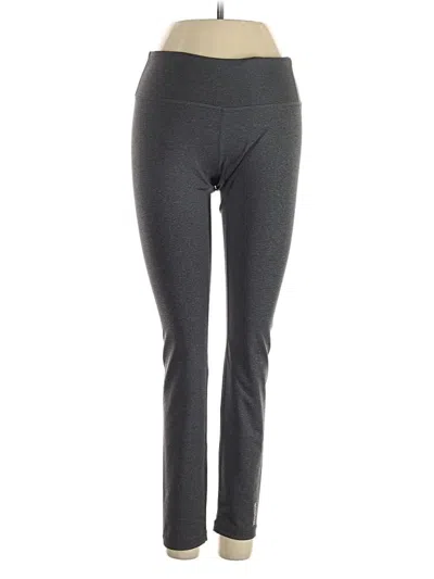Pre-owned Reebok Active Pants In Gray