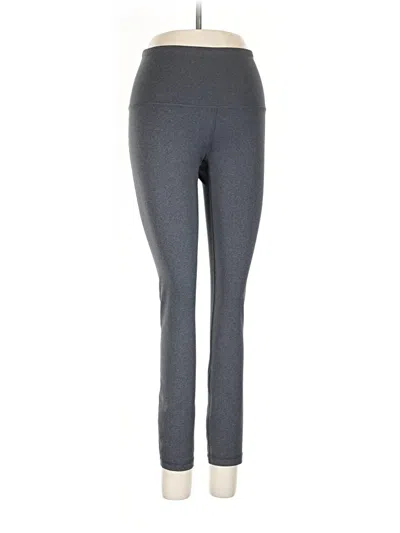 Pre-owned Reebok Active Pants In Gray