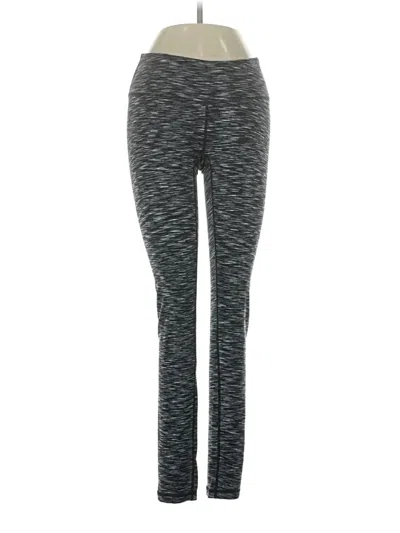 Pre-owned Reebok Active Pants In Gray