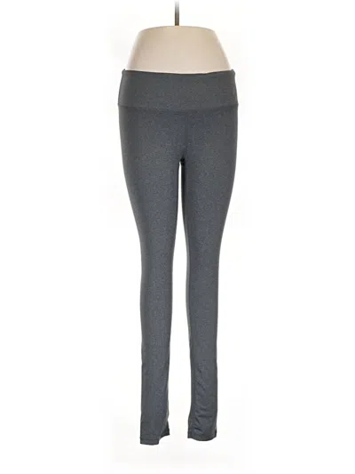 Pre-owned Reebok Active Pants In Gray