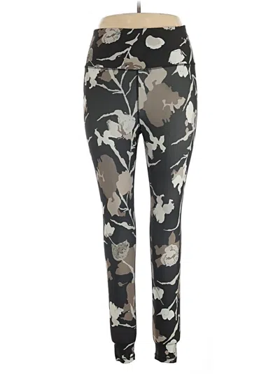 Pre-owned Reebok Active Pants In Gray