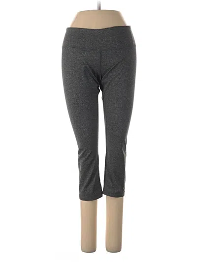 Pre-owned Reebok Active Pants In Gray