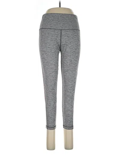 Pre-owned Reebok Active Pants In Gray