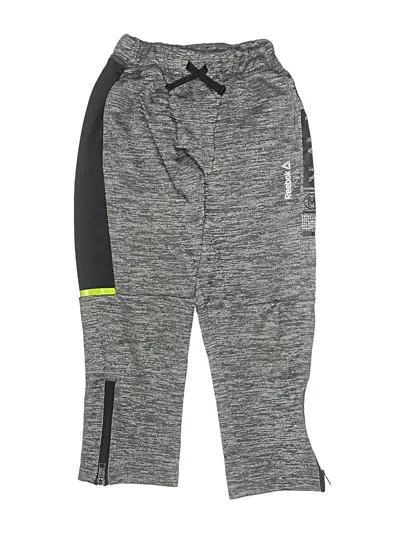 Pre-owned Reebok Kids' Active Pants In Gray