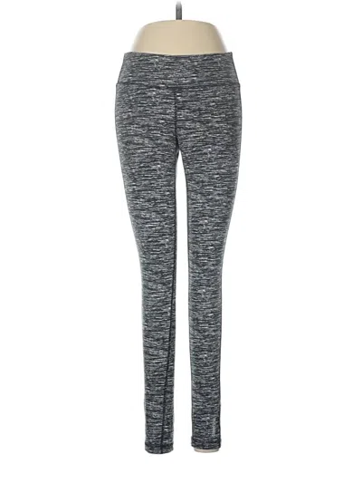 Pre-owned Reebok Active Pants In Gray