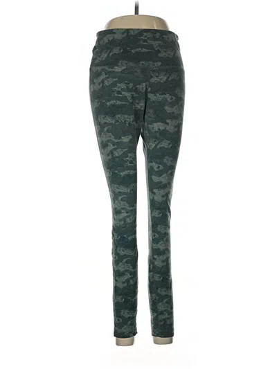 Pre-owned Reebok Active Pants In Green