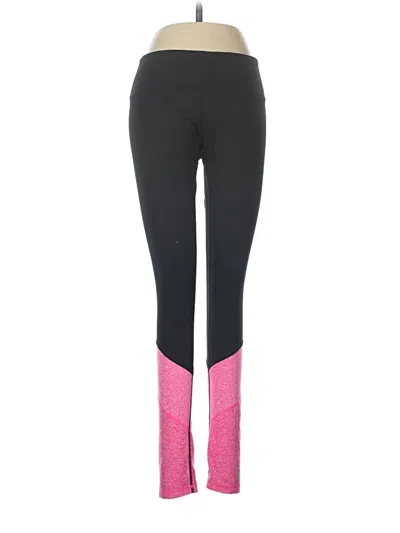 Pre-owned Reebok Active Pants In Pink