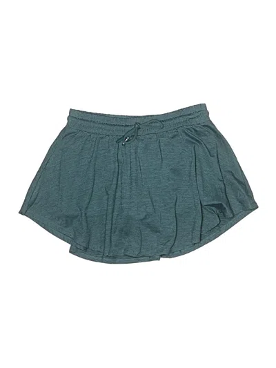 Pre-owned Reebok Active Skirt In Teal