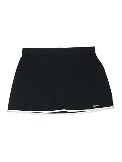 Pre-owned Reebok Active Skort In Black