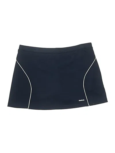 Pre-owned Reebok Active Skort In Blue
