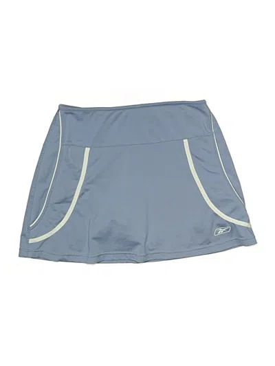 Pre-owned Reebok Active Skort In Blue