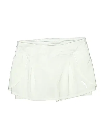 Pre-owned Reebok Active Skort In White