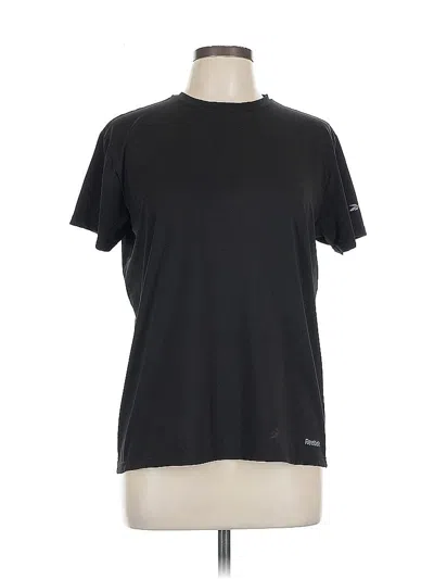 Pre-owned Reebok Active T-shirt In Black