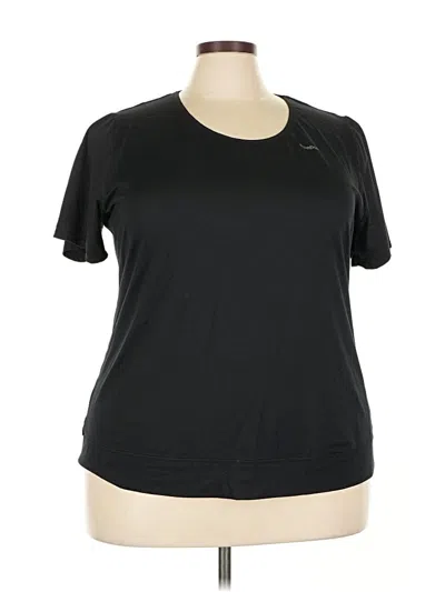 Pre-owned Reebok Active T-shirt In Black