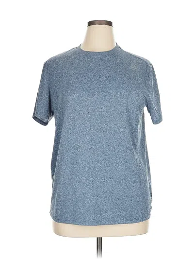 Pre-owned Reebok Active T-shirt In Blue